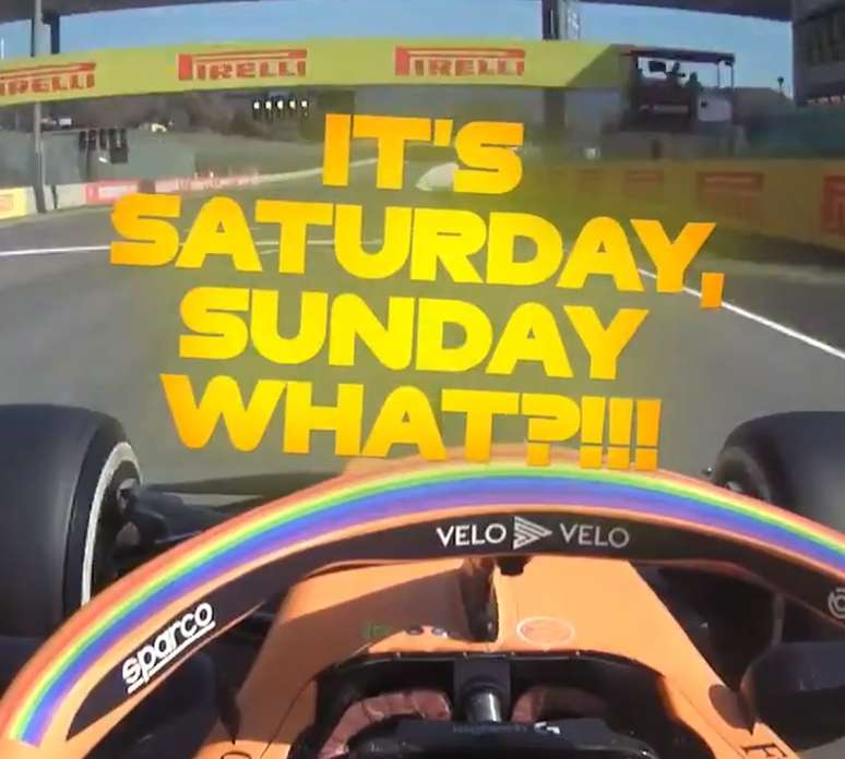 Lando Norris no GP da Toscana.