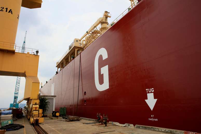 Navio-tanque de g&aacute;s natural liquefeito 
20/07/2017
REUTERS/Staff
