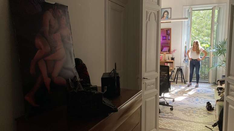 Erika filmou seu primeiro curta porn&ocirc; em 2004 como projeto final de um curso de cinema