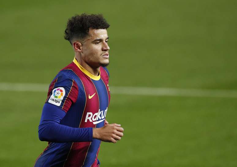 Philippe Coutinho, do Barcelona
13/12/2020
REUTERS/Albert Gea