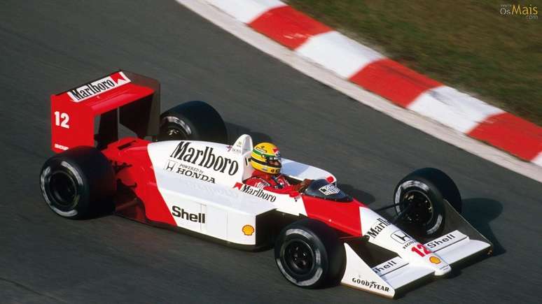 Marlboro fez história na McLaren pilotada por Senna, Prost e Lauda nos anos 80.