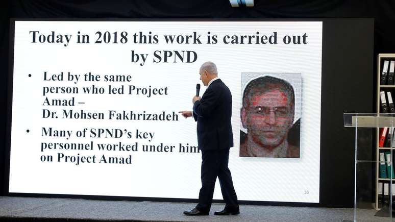 Segundo Israel, Fakhrizadeh trabalhava no desenvolvimento de armas nucleares