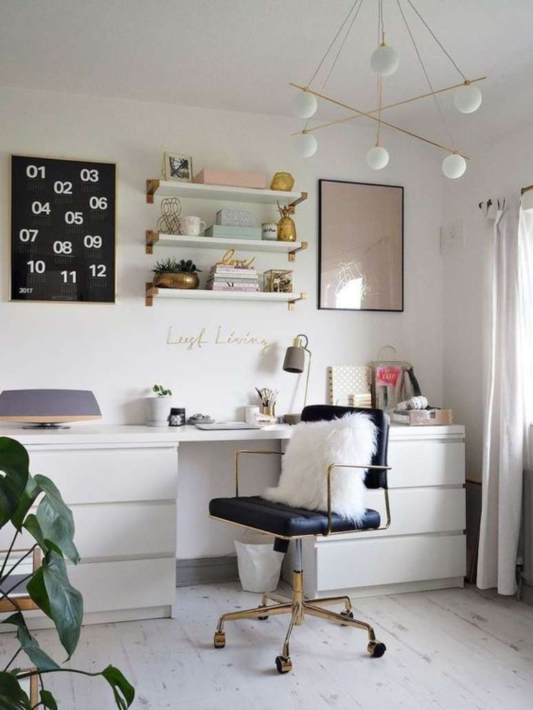 12. Quarto com penteadeira grande – Via: Jessica Lauren