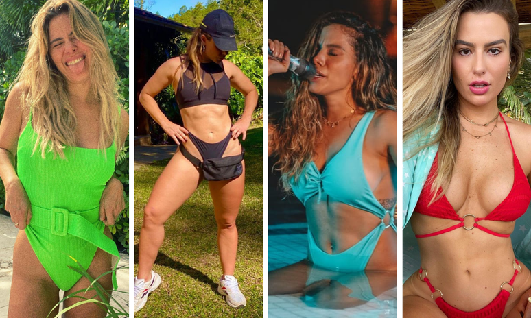 Famosas mostram trends da moda praia (Foto: Instagram/Reprodução)