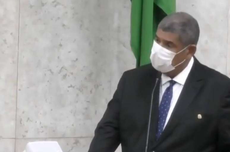 Vereador Milton Leite (DEM) durante elei&ccedil;&atilde;o da Mesa Diretora da C&acirc;mara Municipal de S&atilde;o Paulo