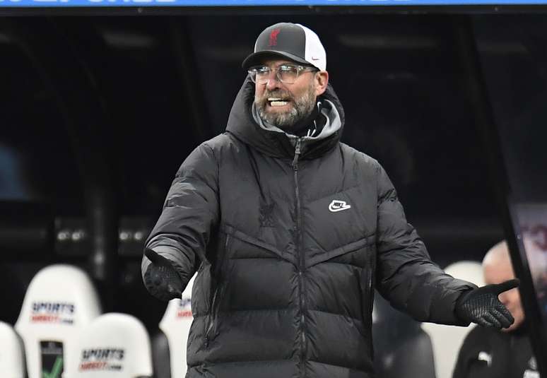 Técnico do Liverpool, Juergen Klopp
30/12/2020
Pool via REUTERS/Peter Powell
 