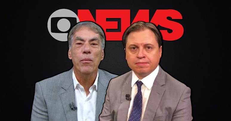Demétrio Magnoli e Gerson Camarotti: comentaristas iniciaram discussão relevante que a GloboNews interrompeu
