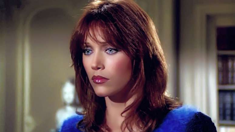 Tanya Roberts em ‘As Panteras’: atriz era conhecida pela beleza estonteante