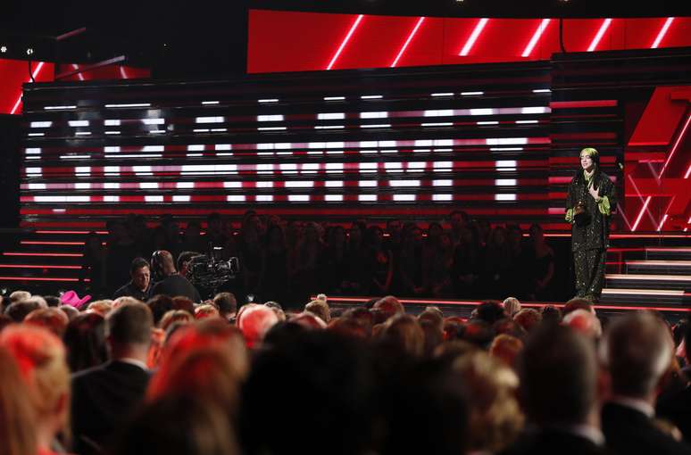 Cerimônia de entrega dos Grammys em Los Angeles
26/01/2020 REUTERS/Mario Anzuoni