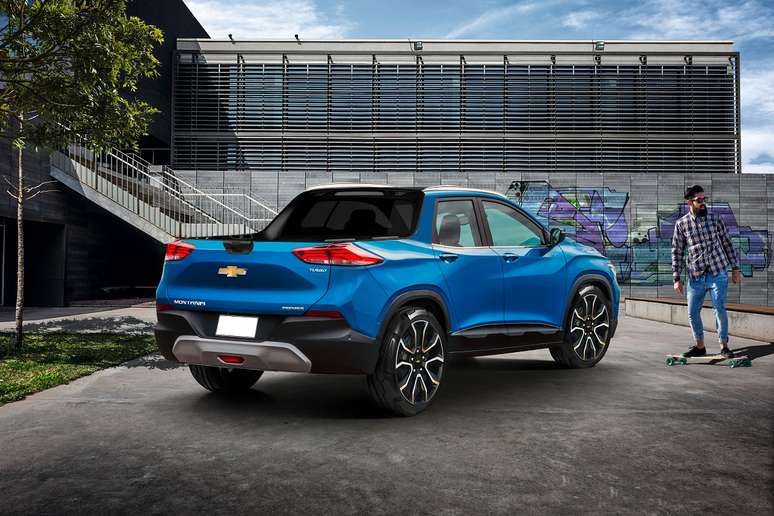 Sucessora da Montana deverá ter linhas baseadas no visual do Chevrolet Tracker.