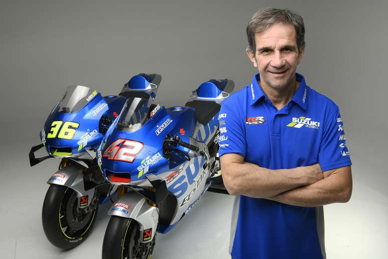 Davide Brivio é o homem forte da Suzuki. 