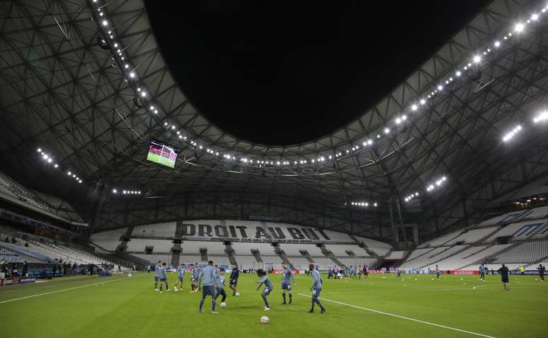 Partida do Olympique de Marseille e FC Porto no Orange V&eacute;lodrome, Marselha, Fran&ccedil;a
25/11/2020 REUTERS/Eric Gaillard