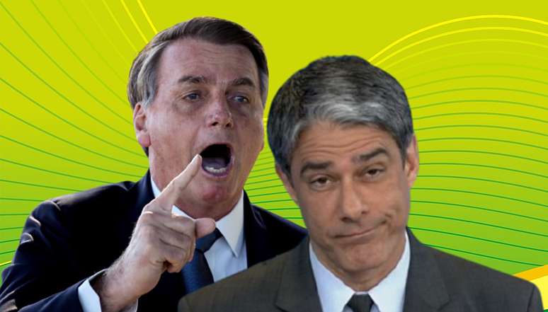 Apesar da fala calma, Bolsonaro destilou sentimentos pesados contra o ‘inimigo’ Bonner