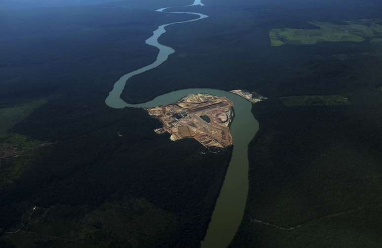 Vista aérea do Rio Teles Pires
REUTERS/Nacho Doce