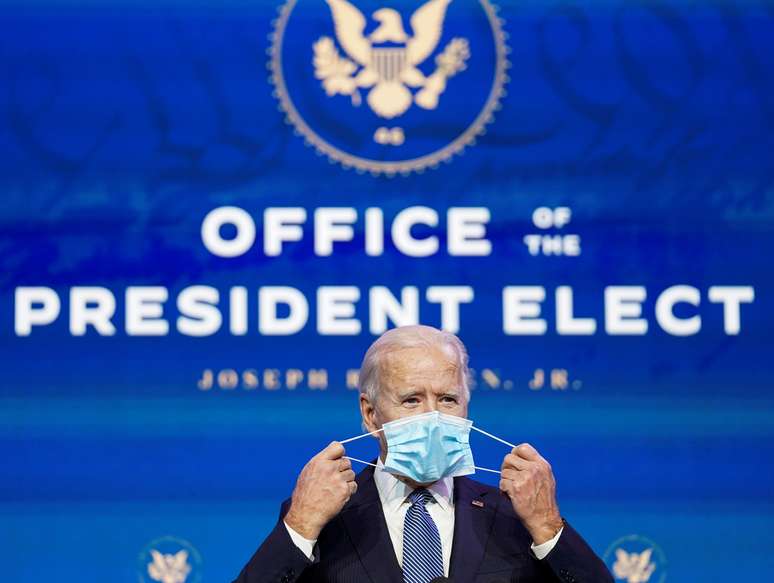 Presidente eleito dos EUA, Joe Biden
07/01/2021
REUTERS/Kevin Lamarque