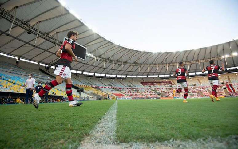 Flamengo perdeu mais uma no Maracanã nesta quarta-feira (Foto: Alexandre Vidal / Flamengo)