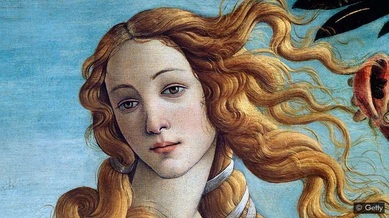 A espiral de cachos dourados que repousa sobre o ombro direito da Vênus de Botticelli não está lá por acaso