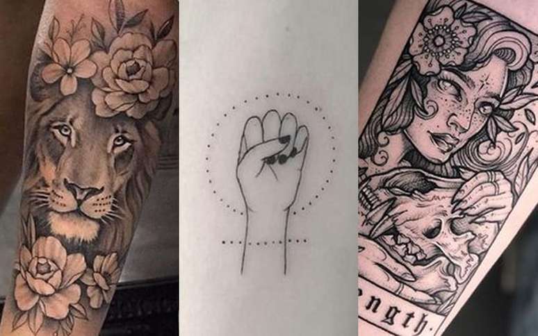 Tatuagens que significam força: 10 modelos lindos para você se inspirar