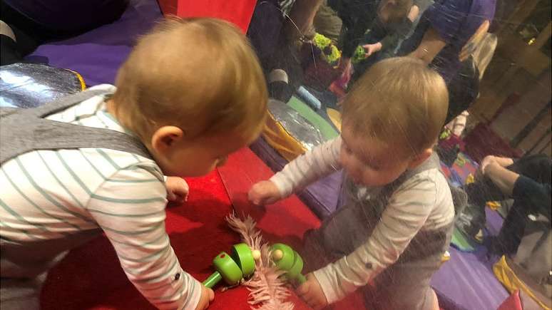 Protocolos de distanciamento social impedem a intera&ccedil;&atilde;o entre os beb&ecirc;s