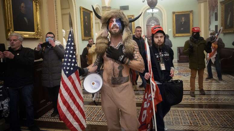 Alguns dos invasores do Capit&oacute;lio foram detidos pelas autoridades federais