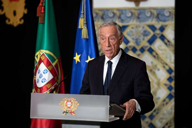 Presidente de Portugal, Marcelo Rebelo de Sousa 
18/03/2020
Miguel Figueiredo Lopes/Pool via REUTERS
