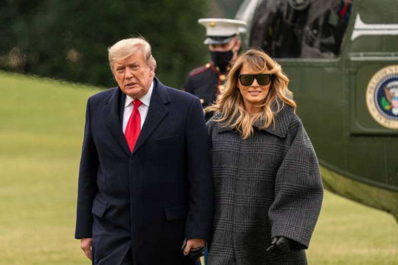 Melania Trump disse que os EUA devem se curar de maneira 'civilizada'