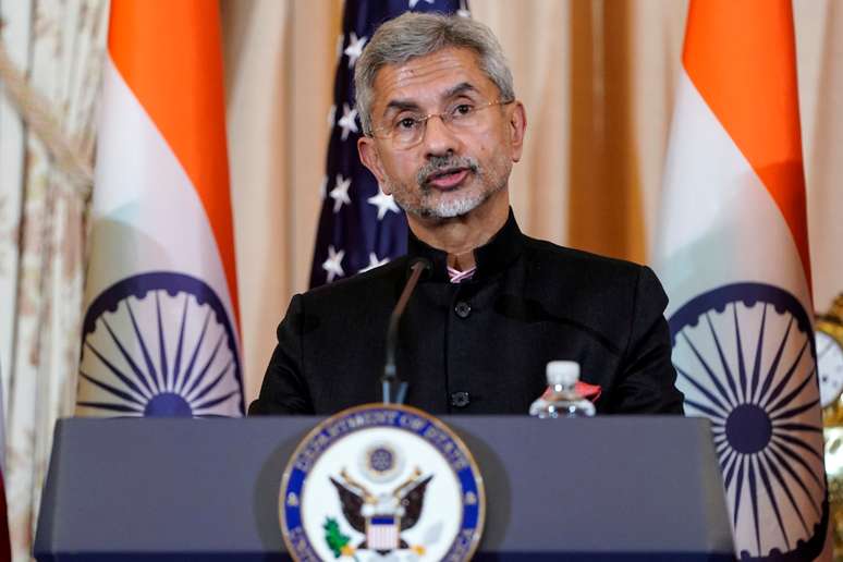 Ministro das Relações Exteriores da Índia, Subrahmanyam Jaishankar, fala com a imprensa em Washington
18/12/2019 REUTERS/Joshua Roberts