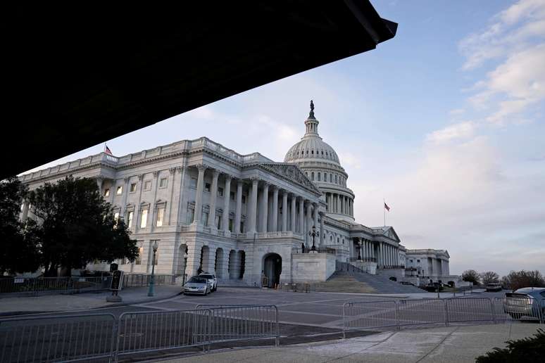 Vista do Capitólio em Washington, sede do Congresso dos EUA
21/12/2020
REUTERS/Ken Cedeno