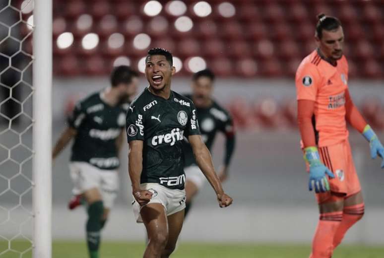 Palmeiras chega com boa vantagem para o jogo da volta da semifinal da Libertadores (Juan Ignacio RONCORONI/AFP/POOL)
