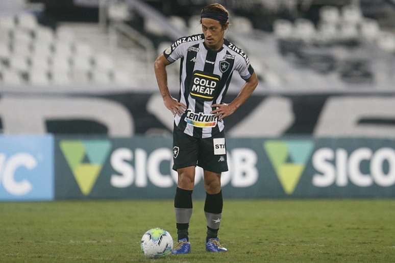 Honda saiu do Botafogo em comum acordo com a diretoria (Foto: Vítor Silva/Botafogo)