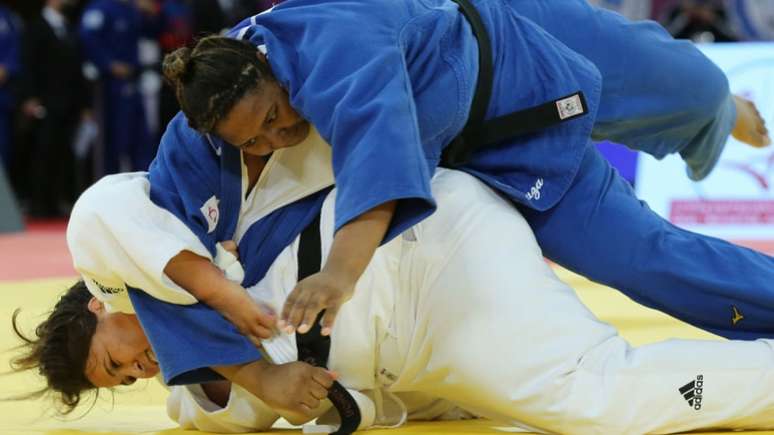 Beatriz Souza encerrou em sétimo lugar entre os pesados (Foto: Divulgação CBJ)