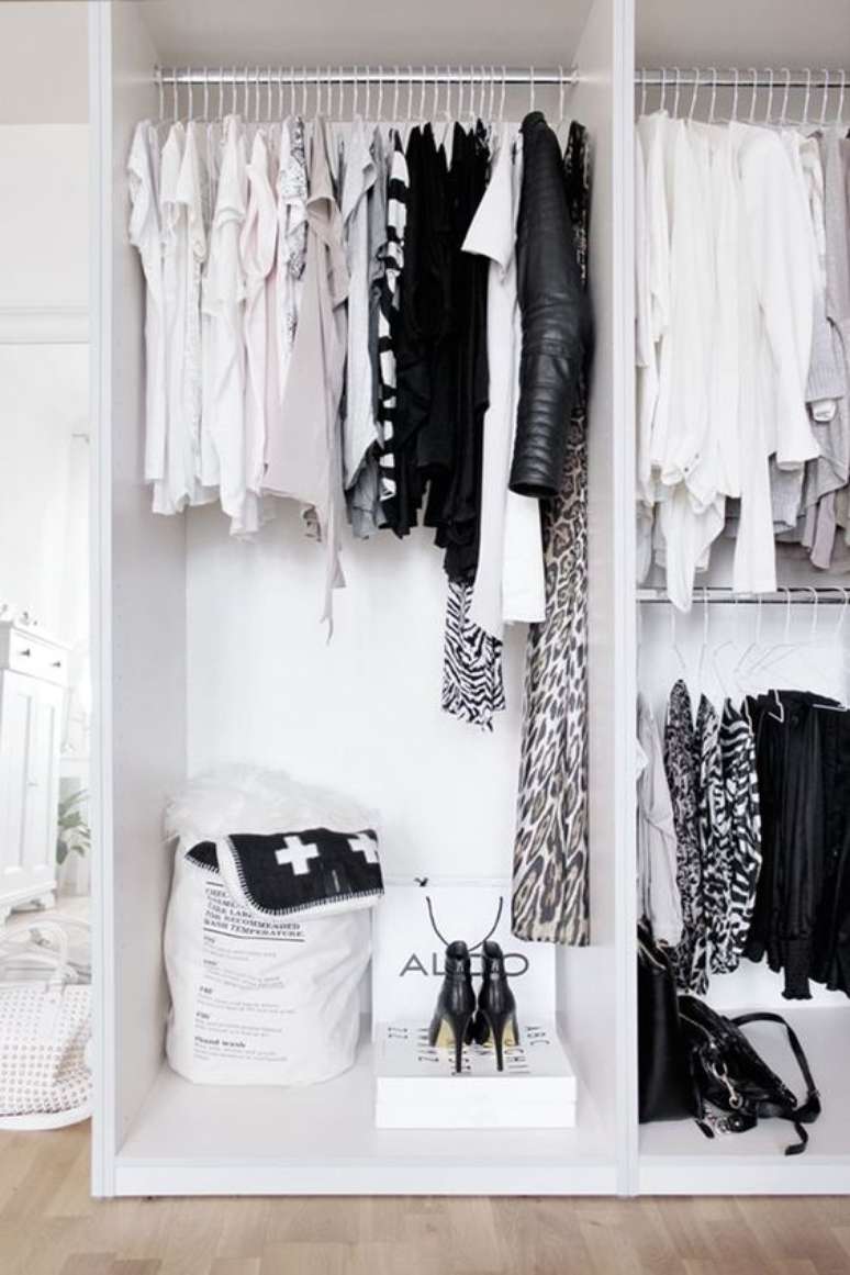 7. Decore seu quarto com o closet – Via: Lovin