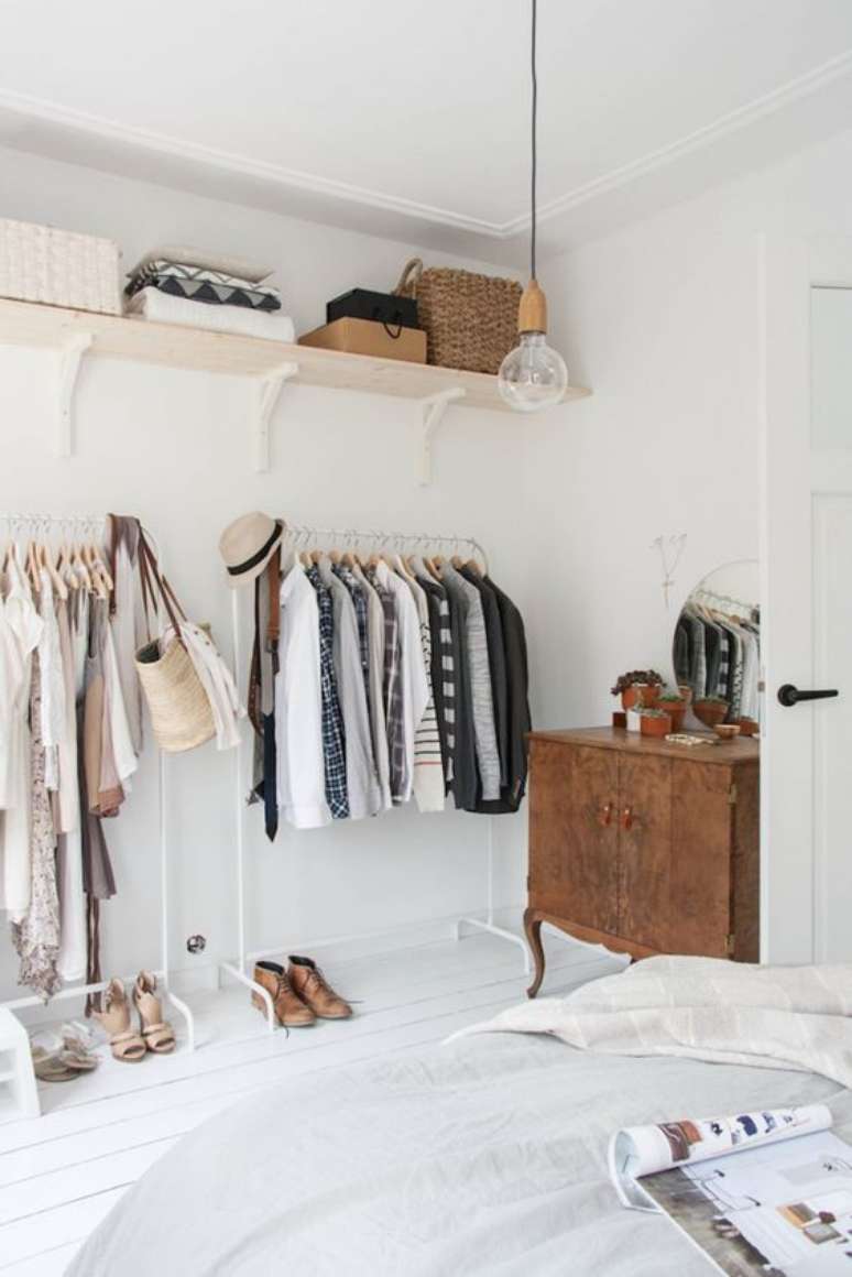 36. Aprenda como fazer um closet – Via: Casa Claudia