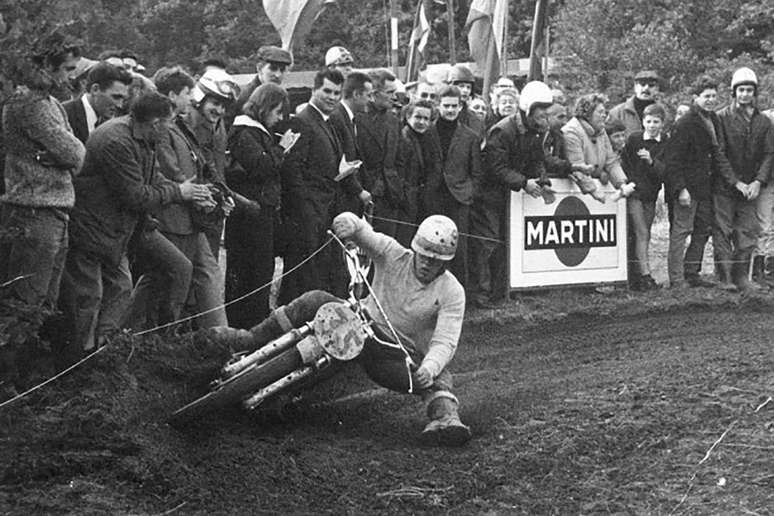 Jo&euml;l Roberts nos tempos de motocross 