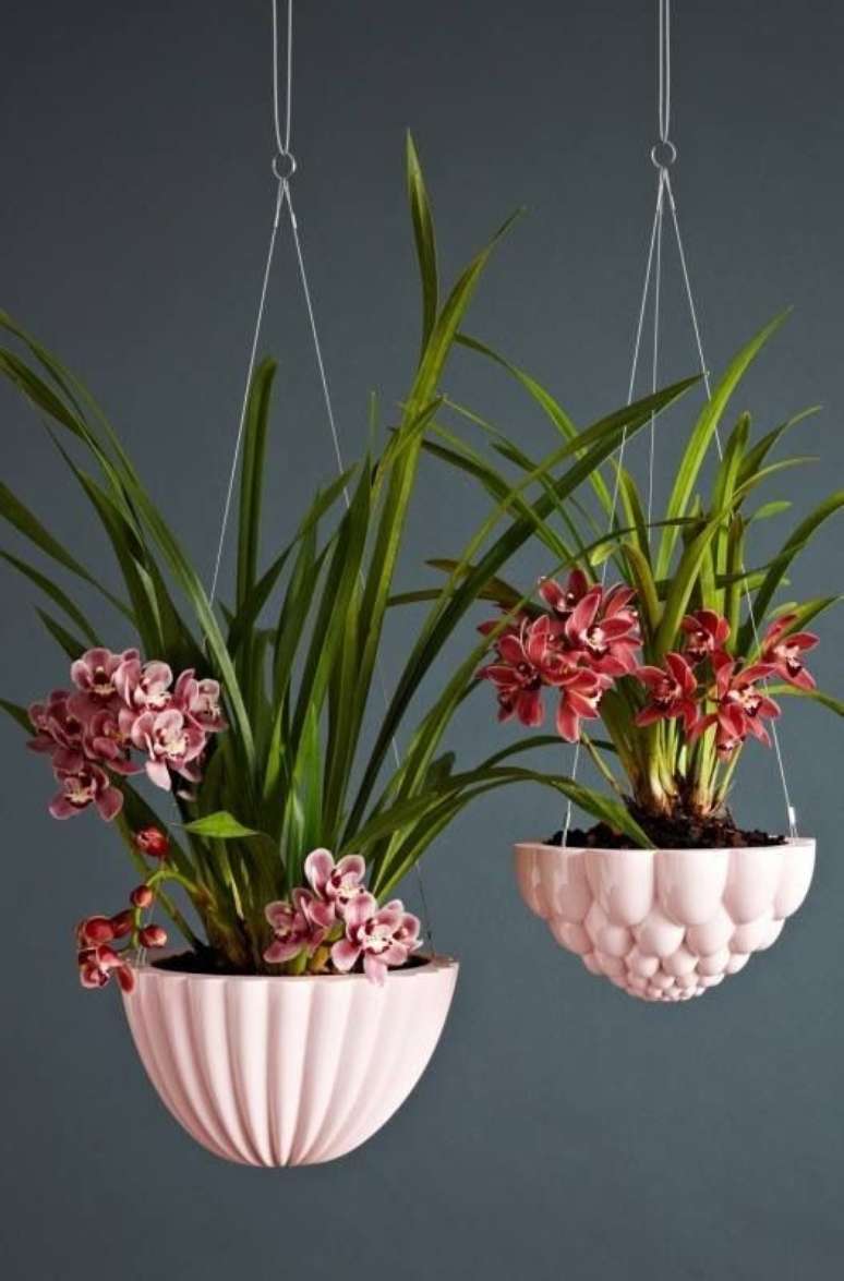 9. Vaso suspenso para orqu&iacute;deas &ndash; Via: We Are Scout