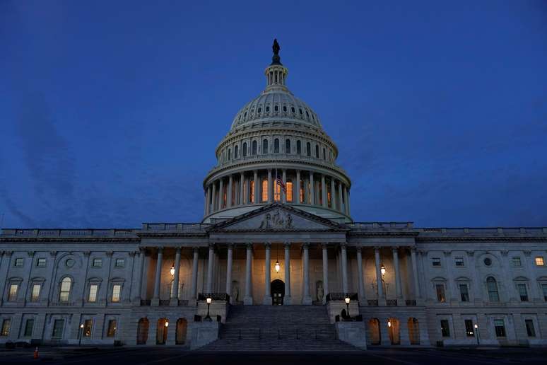 Prédio do Congresso dos Estados Unidos em Washington
14/01/2021 REUTERS/Joshua Roberts