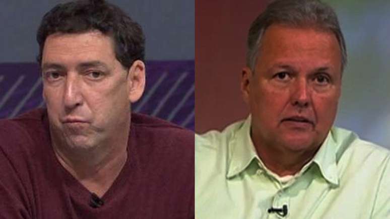 Paulo Vinícius e Renato Maurício debateram nas redes sociais (Reprodução/Fox Sports; Reprodução/SporTV)