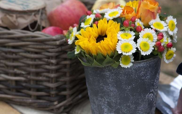 17. As folhas da margarida s&atilde;o ovais. Fonte: Pinterest