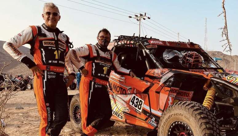 Ricardo Ramilo e Xavi Blanco protagonizaram situação insólita no Dakar 