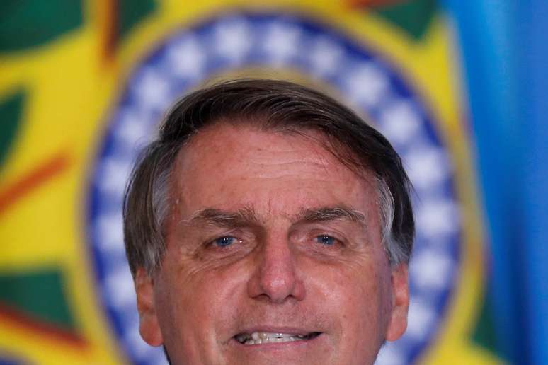 Presidente Jair Bolsonaro no Palácio do Planalto
12/01/2021
REUTERS/Adriano Machado