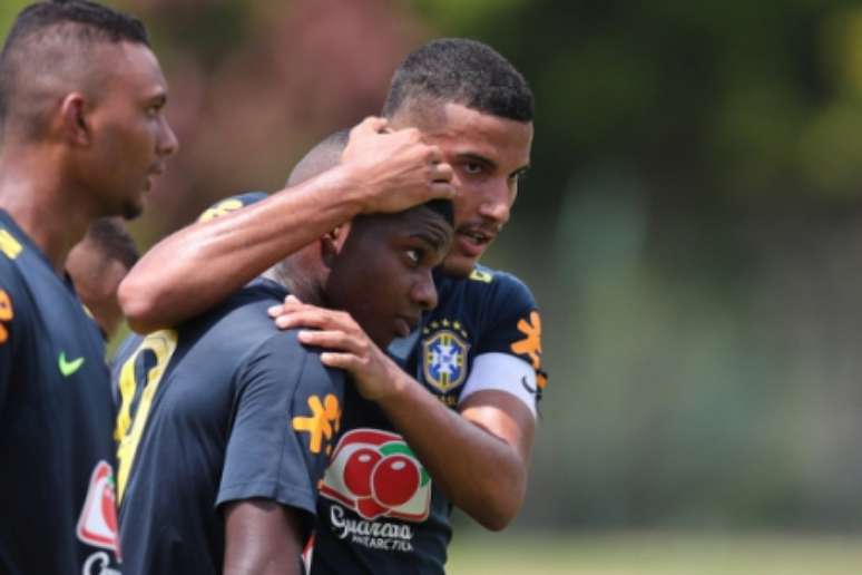 Lincoln pela Seleção Brasileira : atacante foi convocado frequentemente desde a Sub-15 (Foto: Lucas Figueiredo/CBF)