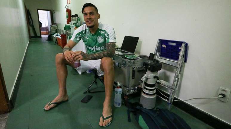Gómez deve ser preservado até datas próximas à final da Libertadores (Foto: Cesar Greco/Palmeiras)