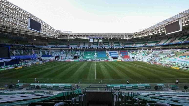 Arena do Verdão está à disposição para ajudar campanhas de vacinação (Foto: Fabio Menotti/Palmeiras)