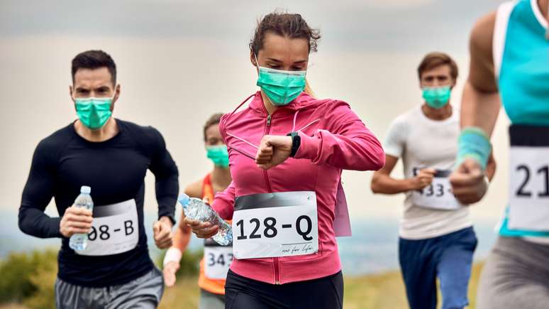 Uso de máscara não tem impacto negativo na prática de exercícios