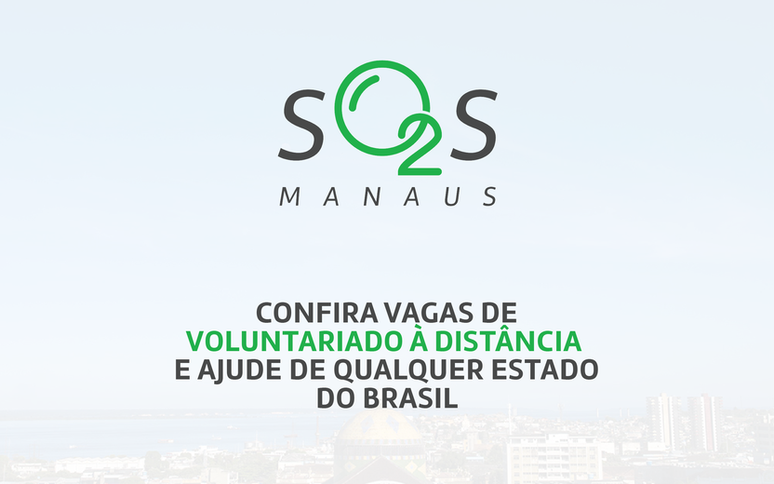 Plataforma abre mais de 200 vagas de voluntariado a distância para Manaus