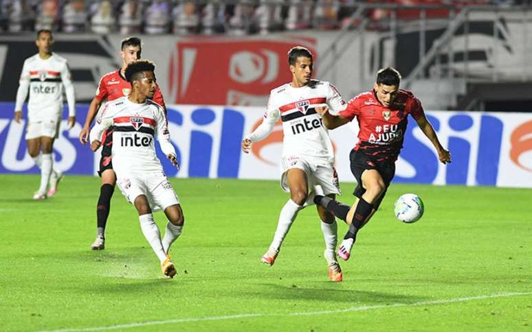 No primeiro turno, o São Paulo venceu o Athletico, no Morumbi, por 1 a 0 (Foto: Divulgação/Athletico)