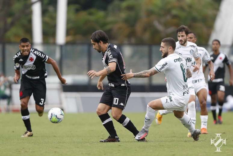 Palmeiras em ação diante do Vasco (Foto: Rafael Ribeiro/Vasco)