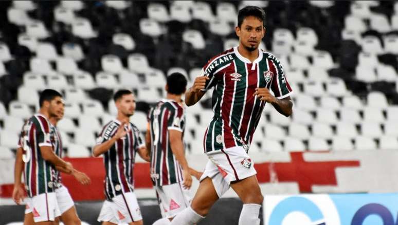 Lucca foi o autor do gol do Fluminense na partida pelo Brasileirão (Foto: MAILSON SANTANA/FLUMINENSE FC)