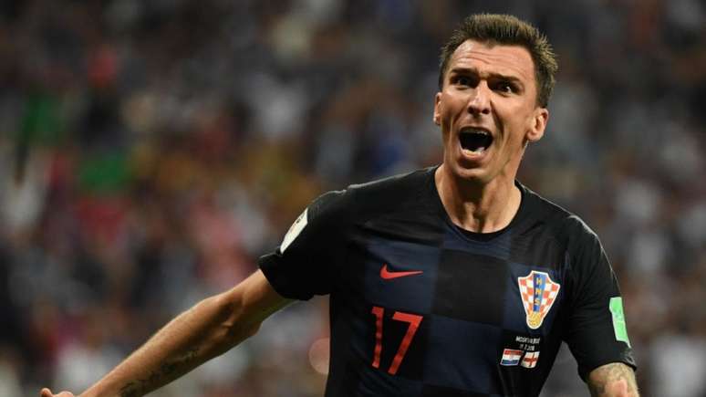 Mario Mandzukic foi um dos destaques da Croácia na Copa do Mundo de 2018 (Foto: AFP)