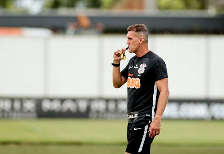 Vagner Mancini encerrou a preparação e definiu o time titular para o Dérbi (Foto: Rodrigo Coca/Ag. Corinthians)